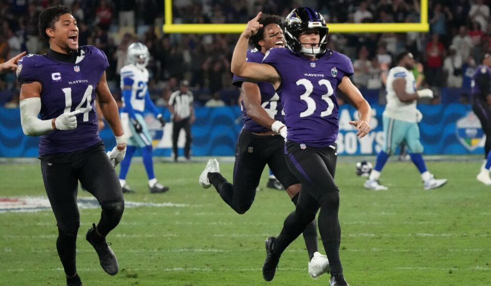 no-ultimo-segundo,-baltimore-ravens-batem-dallas-cowboys-no-rio